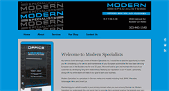 Desktop Screenshot of modernspecialists.com